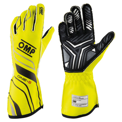 OMP One-S Gloves Professional Racing Drivers Fireproof FIA 8856-2018 Motorsport