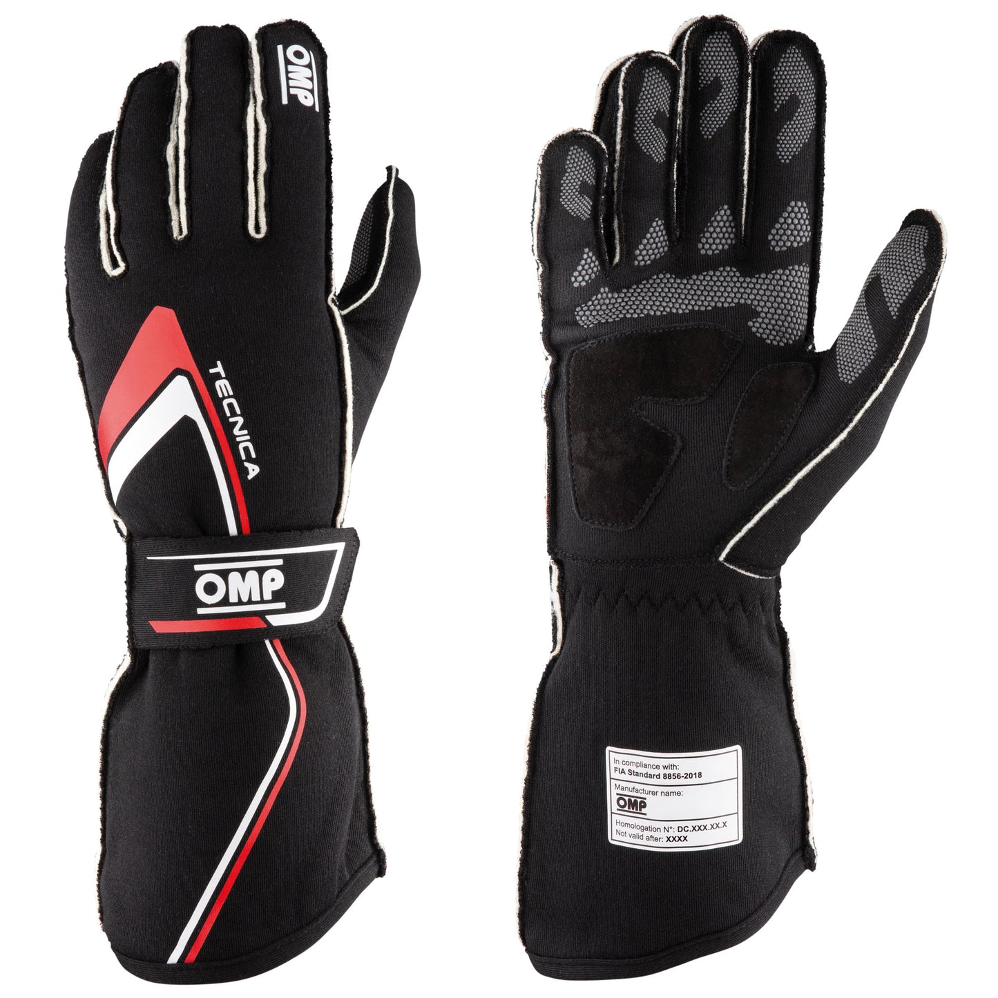 OMP Tecnica Evo Racing Gloves FIA 8856-2018 Fireproof Motorsport Race Rally