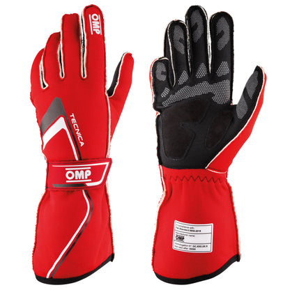 OMP Tecnica Evo Racing Gloves FIA 8856-2018 Fireproof Motorsport Race Rally