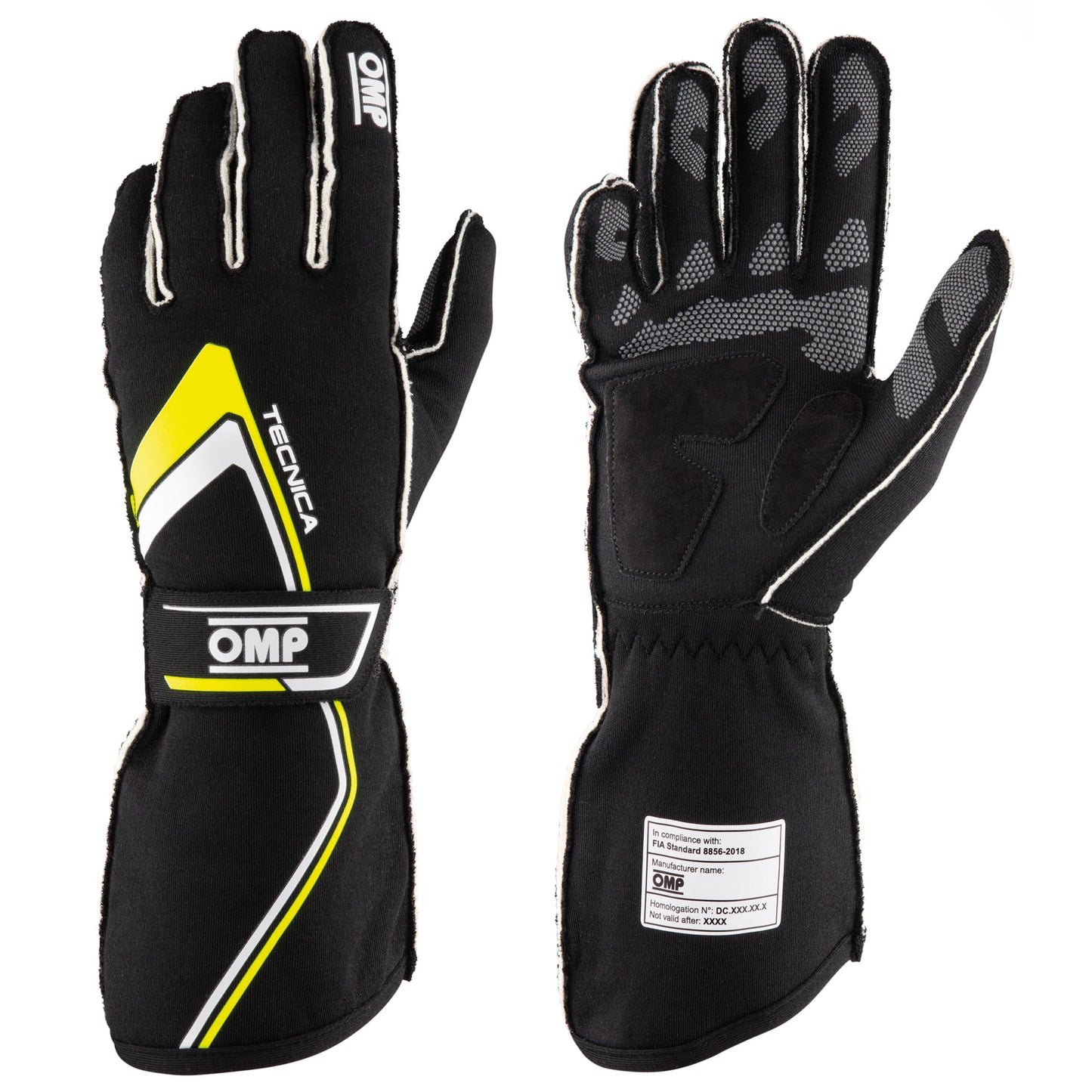 OMP Tecnica Evo Racing Gloves FIA 8856-2018 Fireproof Motorsport Race Rally