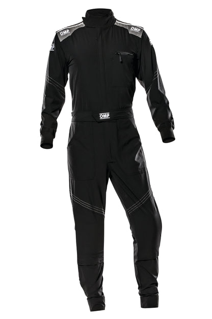 OMP X Mech Stretch Suit Mechanic Overalls Pitcrew Garage Teamwear Go-Karting