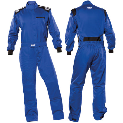 OMP Blast Evo Mechanic Overalls Team Pitcrew Indoor Karting Suit All Sizes