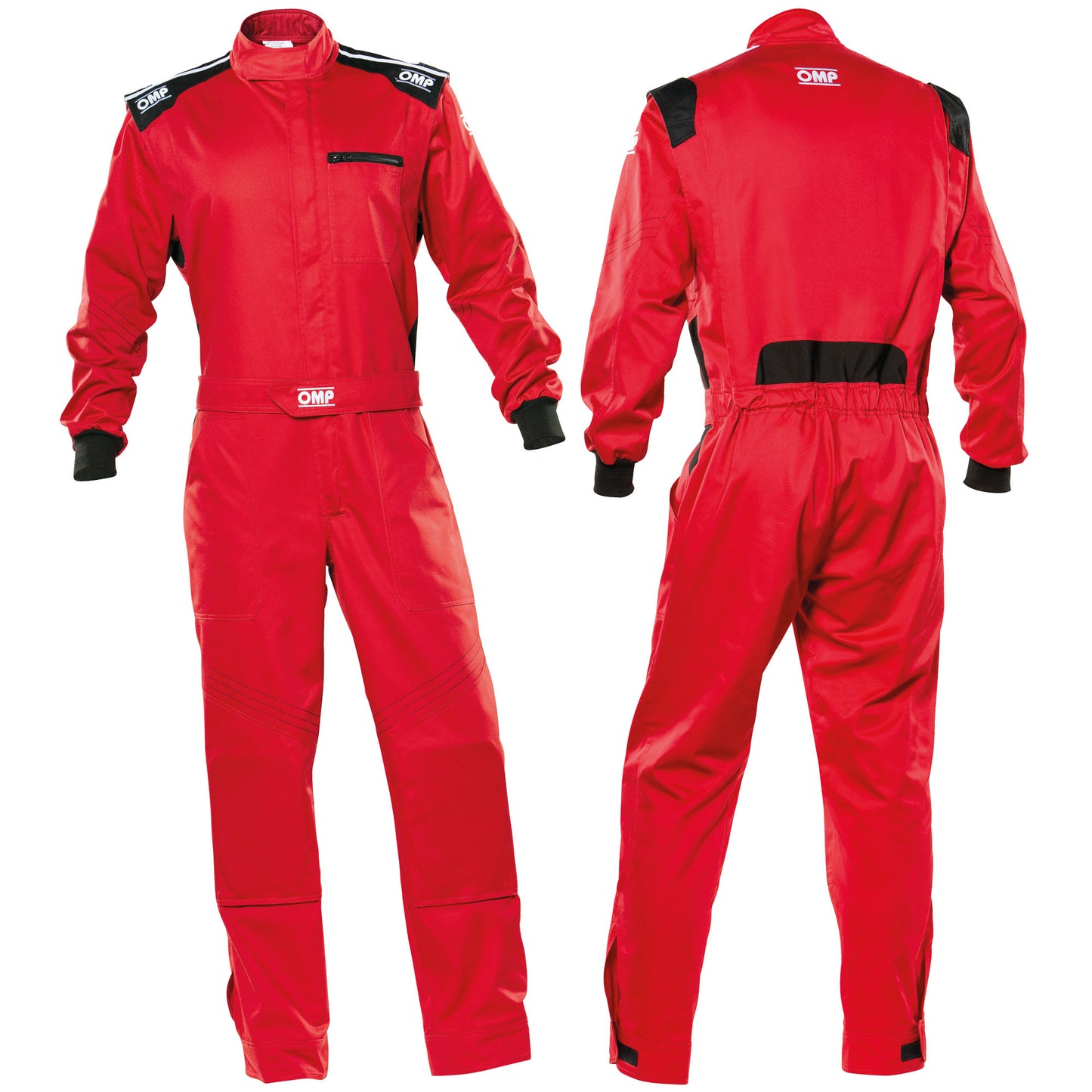 OMP Blast Evo Mechanic Overalls Team Pitcrew Indoor Karting Suit All Sizes