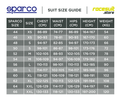 Sparco MS-4 MS4 Mechanic Suit Overalls Pitcrew Go-Karting 1-Layer Light Fabric