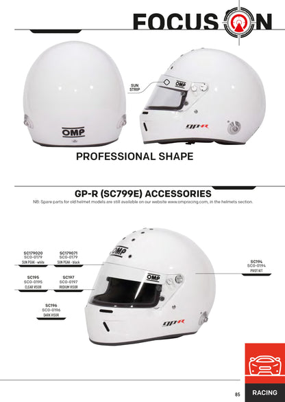 OMP GP-R Grand Prix Helmet Full Face Motorsport Race Rally FIA 8859-2015