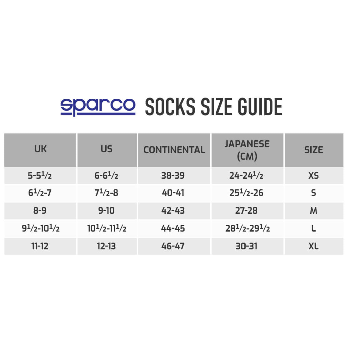 Sparco RW-7 RW7 Fireproof Socks Race Rally Motorsport Karting FIA 8856-2018